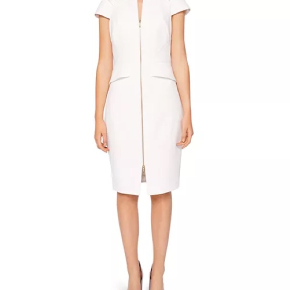 Ted Baker Fearnid Zip-Front Dress